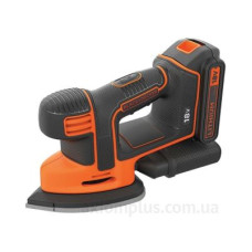 Акумуляторна вібраційна шліфувальна машина Black&Decker BDCDS18 18В