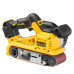 Стрічкова безщіткова шліфмашина DeWALT DCW220N XR Li-lon 18В розмір стрічки 75х533мм