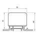 Розподільний блок ETI 001102403 EDBM-6 (192А 1x4-70; 2x4-50; 1x4-25)