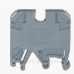 Заглушка для клемника CNC JXB 2,5 сіра (Б00028386)