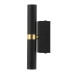 Бра, настінний світильник TK Lighting 10145 Lagos G9 2x8W IP20 чорний