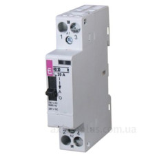 Контактор ETI 002464040 R 20-20-R 230В AC 20A (AC1) з ручним керуванням