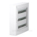 Навісний щит Schneider Electric PrismaSeT XS LVSXR324 3 ряди 72М прозорі двері