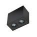 Точковий світильник Azzardo AZ2138 Eloy GU10 2x50W IP20 чорний