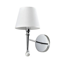 Бра, настінний світильник Edlin PL321168W-1 Natano E14 1x12W IP20 хром 32205327