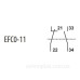 Блок-контакт ETI 004641521 EFC0-11 (1NO+1NC)