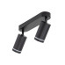 Світильник поворотний, спот TK Lighting 6912 Jet GU10 2x10W IP20 чорний