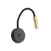 Бра, настінний світильник TK Lighting 10201 Lagos G9 1x8W IP20 чорний