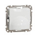 Накладка для виведення кабелю Schneider Electric Sedna Design & Elements біла SDD111903