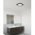Точковий світильник Azzardo AZ4375 Slim Square LED 1x6W 4000K 300Lm IP44 чорний