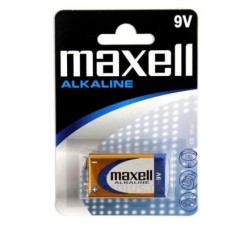 Лужна батарея Maxell 723761.04 Alkaline 9V/6LR61 крона 1шт у блістері
