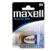 Лужна батарея Maxell 723761.04 Alkaline 9V/6LR61 крона 1шт у блістері