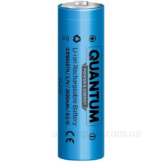 Акумулятор літій-іонний Quantum ICR18650TH/2600 Li-ion ICR18650 2600mАч 0.5-1С 1шт