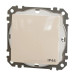 Одноклавішний перемикач Schneider Electric Sedna Design & Elements з кришкою IP44 бежевий SDD212106