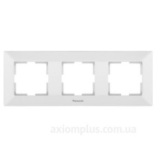 Потрійна рамка Panasonic Arkedia Slim (біла)
