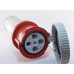 Трифазний роз'єм на кабель WALTHER WL379406 (3P+E) 125А 380V IP67