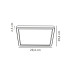 Світильник стельовий Nordlux 2015066103 Oja Square LED 1x14.5W 3000K-4000K 1600Lm IP54 чорний Світильник стельовий Nordlux 2015066103 Oja Square LED 1x14.5W 3000K-4000K 1600Lm IP54 чорний