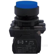 Кнопка Promfactor FP5-AL61 1NO синя (FP5-AL61)