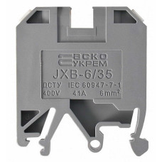 Клемник JXB 6/35 сірий ACKO ( A0130010003 ) Клемник JXB 6/35 сірий ACKO ( A0130010003 )