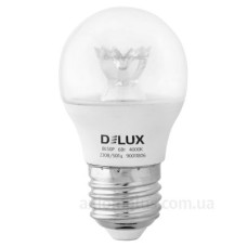 Світлодіодна лампа DELUX BL50P 6Вт 4000K 220В E27 crystal Світлодіодна лампа DELUX BL50P 6Вт 4000K 220В E27 crystal