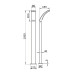 Вуличний світильник Goldlux 331366 Amy LED 1x12W 4000K 1600Lm IP44 чорний