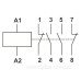 Магнітний пускач Promfactor MCF3 16A 2NO 2NC 24В (MCF31622024)