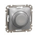 Універсальний поворотний світлорегулятор Schneider Electric алюміній SDD113502