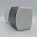 Вимикач EVA сірий 2кл + Розетка з заземленням з кришкою IP54 ( 554-011500-922 )