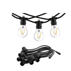 Гірлянда Nowodvorski Festoon Lights E27 10x15W IP65 чорний ( 7873 ) Гірлянда Nowodvorski Festoon Lights E27 10x15W IP65 чорний ( 7873 )