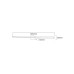 Бра, настінний світильник Zuma Line W89551-60BK Arvi LED 1x20W 4000K 2400Lm IP20 чорний (5905316636477)