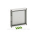 Прозора кришка комбі боксу з дверцятами Spelsberg GDK 2-KT (320х320х50мм)