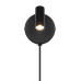 Бра, настінний світильник Nordlux 2612501003 Omari Round LED 1x3.2W 2700K 320Lm IP20 чорний