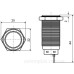 Металева кнопка Аско-Укрем TY 19-211A Scr 1NO (A0140010104)