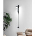 Бра, настінний світильник Kloodi WA-CLOCK 210 5W 3K BK LED 420Lm IP20 чорний