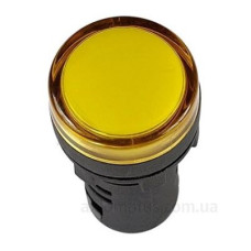 Сигнальна лампа TNSy AD22DS Ø22мм 110В AC/DC жовта (TNSy5502210) Сигнальна лампа TNSy AD22DS Ø22мм 110В AC/DC жовта (TNSy5502210)