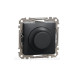 Поворотний світлорегулятор Schneider Electric Sedna Design & Elements RC 3-370 Вт чорний SDD114501