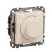 Поворотний світлорегулятор Schneider Electric Sedna Design & Elements RC 3-370 Вт бежевий SDD112501