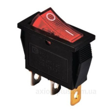 Перемикач TNSy KCD3-101N R/B з підсвічуванням червоний (TNSy5500838)
