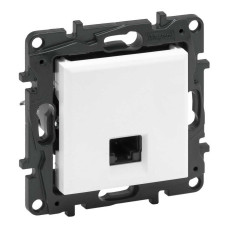 Розетка Niloe Step біла 1-на RJ45 комп ( 863159 )