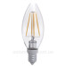 Прозора LED лампа Electrum Elegant GL LS-33/4F С37 4Вт Е14 3000K (A-LC-1942)