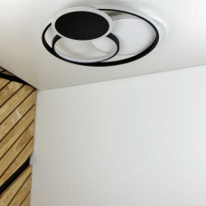 Світильник LED smart SPINER+пульт 100W чорний круг Violux ( 220515 ) Світильник LED smart SPINER+пульт 100W чорний круг Violux ( 220515 )