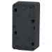 Накладний вертикальний блок підрозетників Schneider Electric MUR37912 IP55 (антрацит)