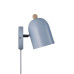 Бра, настінний світильник Nordlux 2412671006 Gaston E27 1x15W IP20 блакитний