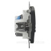 Кінцева TV-розетка Schneider Electric Sedna Design & Elements + RJ45 кат. 6 UTP чорна SDD114469T