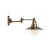 Бра, настінний світильник Pikart 2091-1 E27 1x60W IP20 коричневий