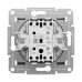 Вимикач Schneider Asfora сталь 1кл ( EPH0100162 )