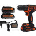 Акумуляторний шуруповерт Black&Decker BDCDD186KB 18В