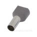 Ізольований наконечник E.Next e.terminal.stand.te.2.2.5.grey 2x2,5 кв.мм сірий (s4037008) Ізольований наконечник E.Next e.terminal.stand.te.2.2.5.grey 2x2,5 кв.мм сірий (s4037008)
