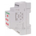Реле часу F&F PCU-520-24V 24В AC/DC 2×8A (з можливістю незалежного встановлення часу праці T1 та часу перерви T2)