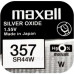 Срібно-оксидна батарея Maxell 18288500 SR44W 1шт